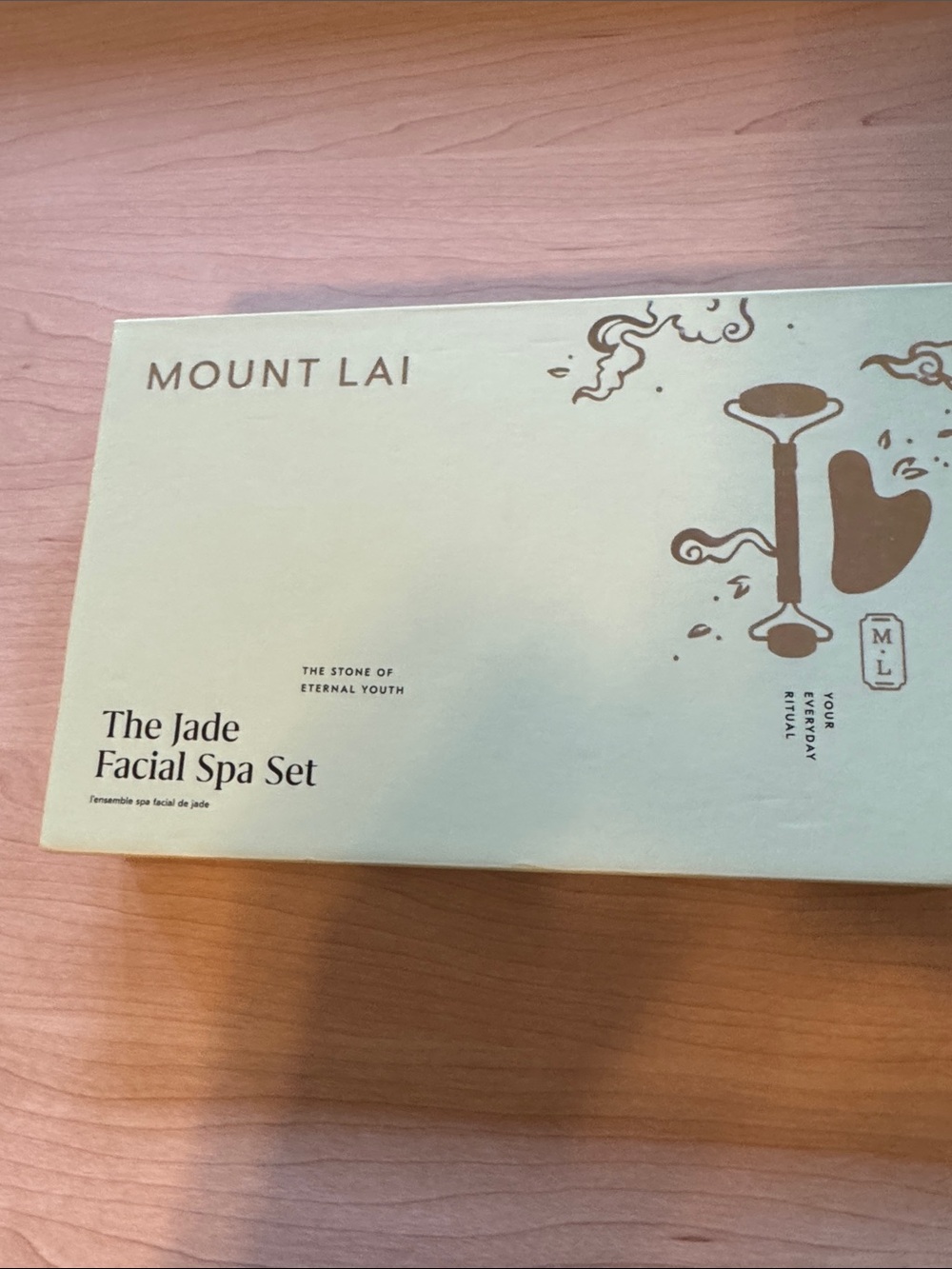 The Jade Facial Spa Set - Mint Green